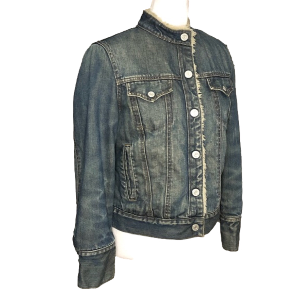 Gap sherpa-lined jean jacket - Picture 2 of 8